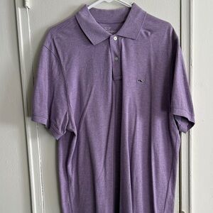 Vineyard Vines Men's Lavender Polo Shirt